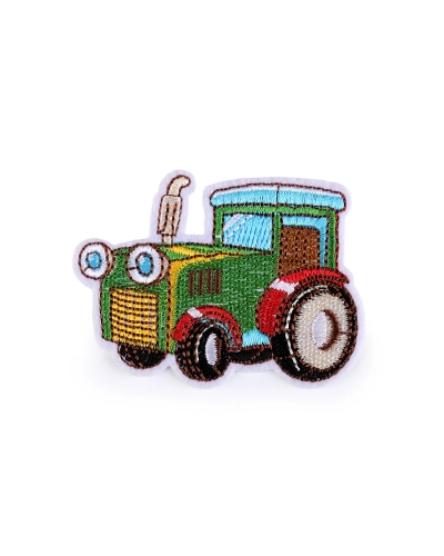 Nažehlovačka traktor, žeriav, auto, bager, hasiči - 10 ks | Mimib