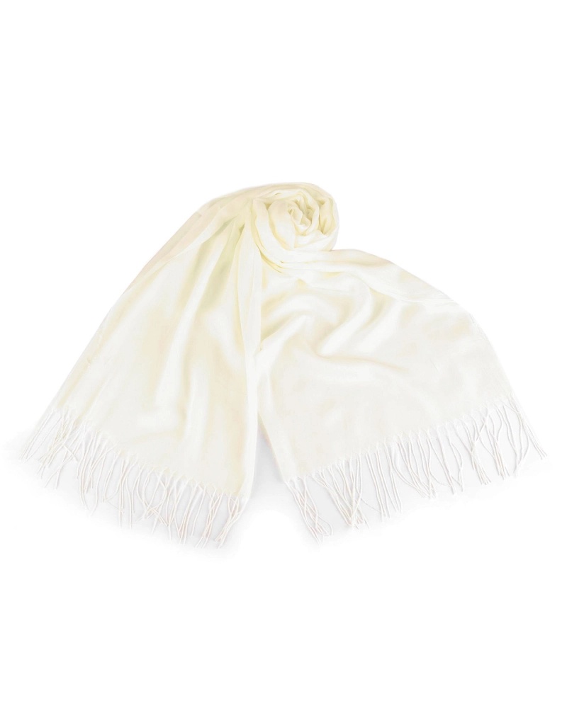 Letná šatka / šál so strapcami jednofarebná 70x175 cm - 1 ks | Mimib