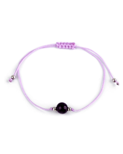 Náramok shamballa s imitáciou minerálu - 1 ks | Mimib