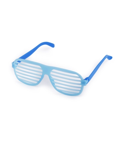 Párty / karnevalové okuliare neónové svietiace v tme - 1 ks | Mimib