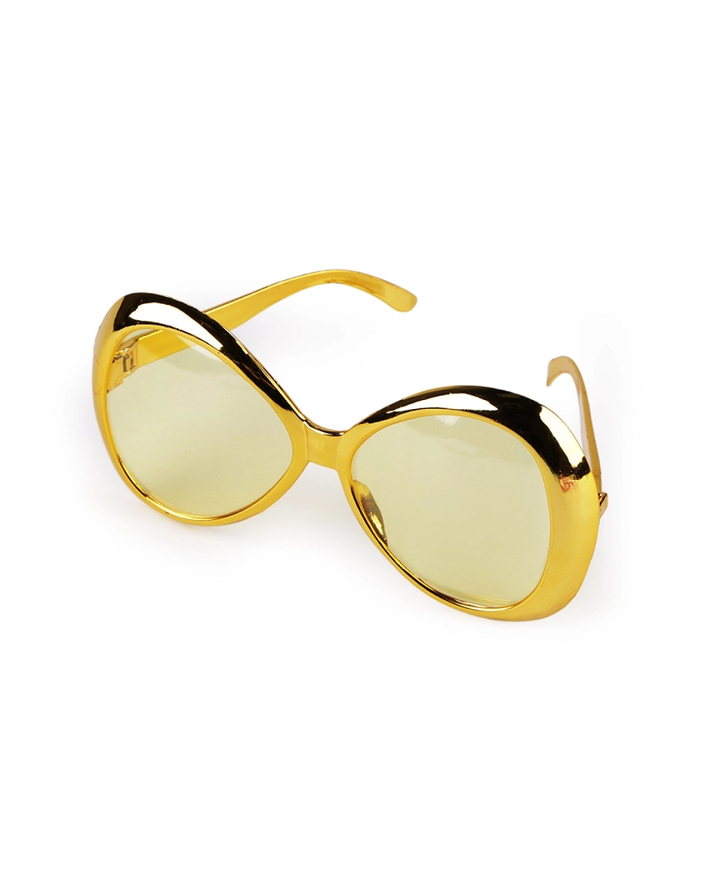 Párty / karnevalové okuliare veľké metalické - 1 ks | Mimib