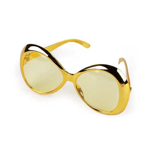 Párty / karnevalové okuliare veľké metalické - 1 ks | Mimib