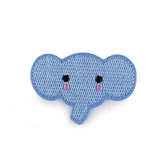 Nažehlovačka panda, slon, húsenica - 10 ks | Mimib