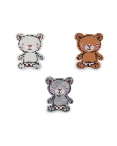 Nažehlovačka medveď - 10 ks | Mimib