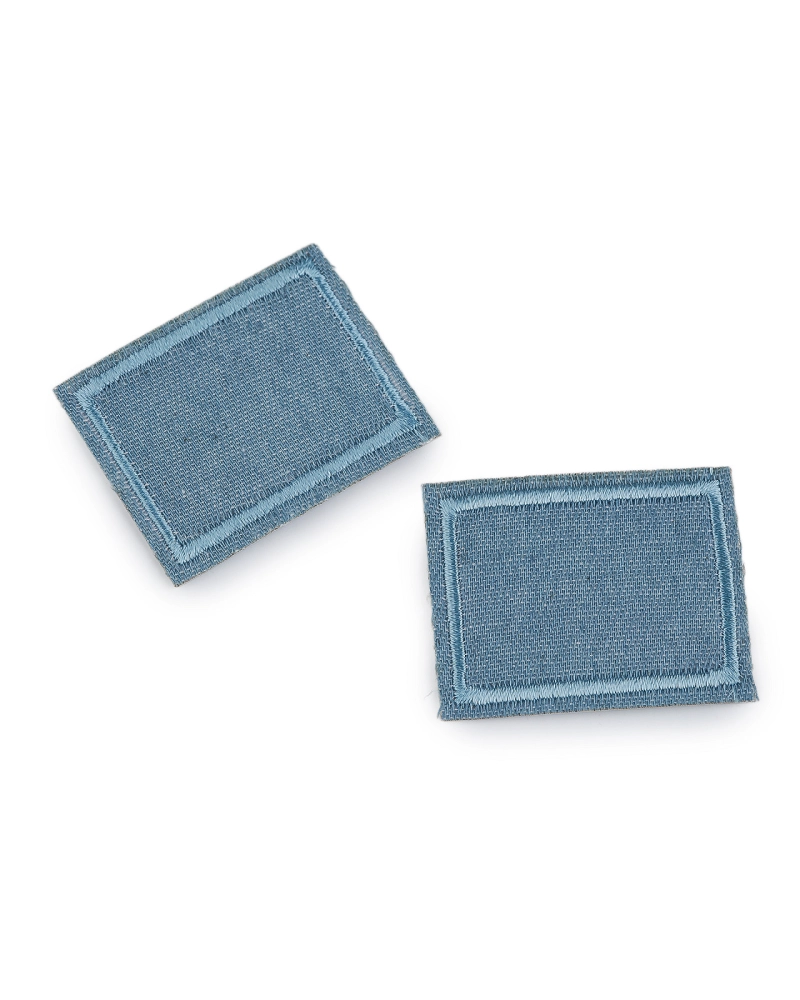 Nažehľovacie záplaty pre opravy dierok jeans 3x4 cm - 10 ks | Mimib