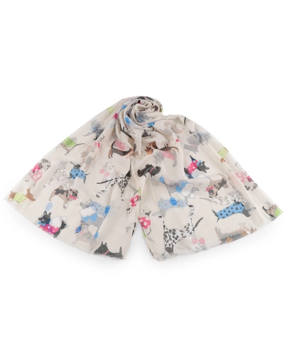 Letná šatka / šál mačky a psy 70x180 cm - 1 ks | Mimib