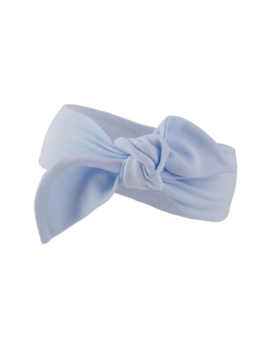 Bavlnená čelenka pre bábätko - uzol - 1 ks | Mimib