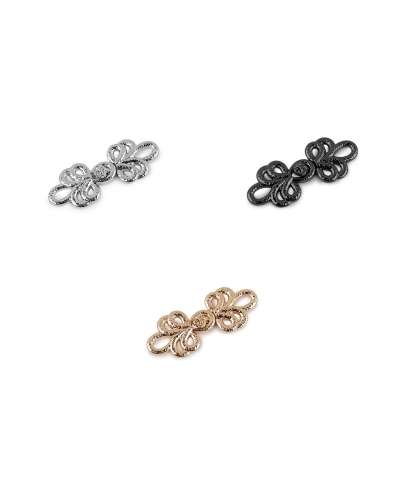 Ozdobné filigránové zapínanie - 1 pár | Mimib