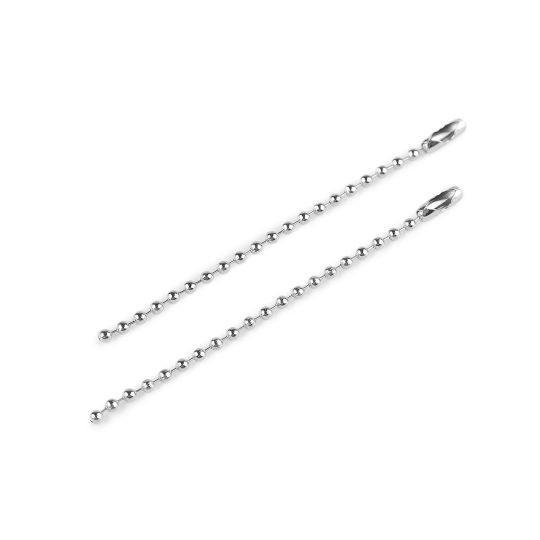 Guľôčková retiazka 8 cm pútko - 10 ks | Mimib