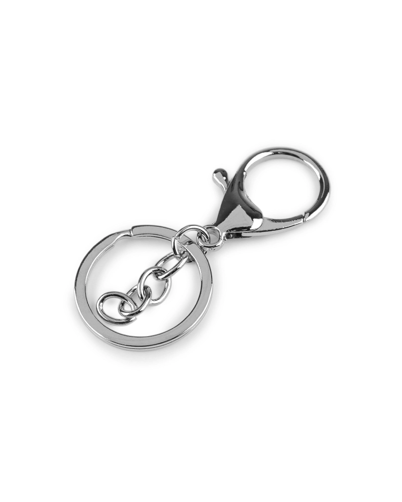 Karabína s krúžkom a retiazkou na kľúče - 1 ks | Mimib