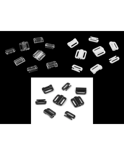 Plavkové zapínanie šírka 10 mm plastové - 5 pár | Mimib