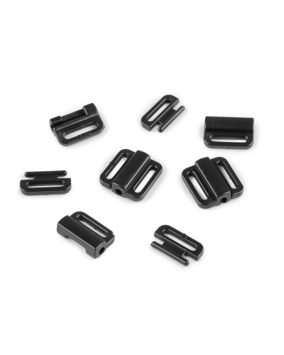 Plavkové zapínanie šírka 10 mm plastové - 5 pár | Mimib