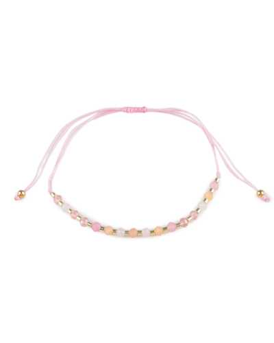 Náramok shamballa brúsené korálky s AB efektom - 1 ks | Mimib