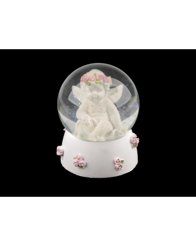 Snežítko anjel Ø6,5 cm - 1 ks | Mimib