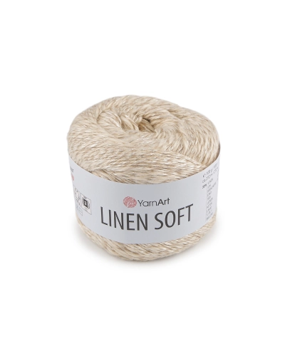 Pletacia priadza Linen Soft 100 g - 1 ks | Mimib