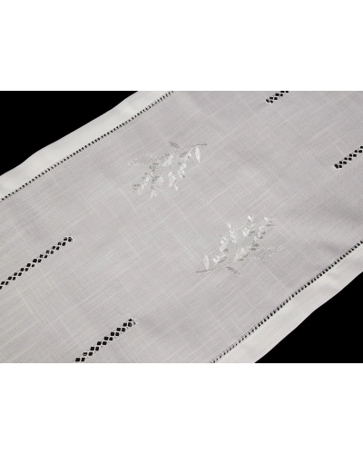 Behúň / obrus textilný vyšívaný 40x160 cm - 1 ks | Mimib