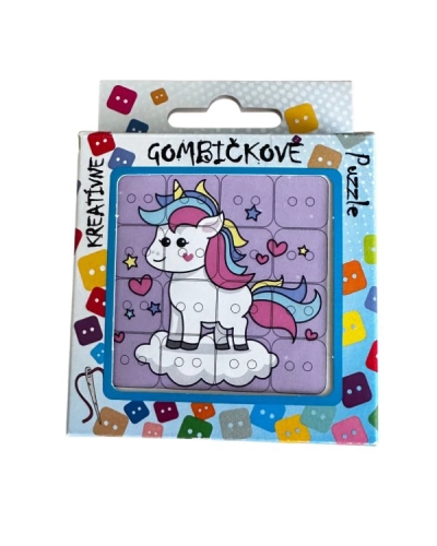 Gombičkové Puzzle – Poník | Mimib