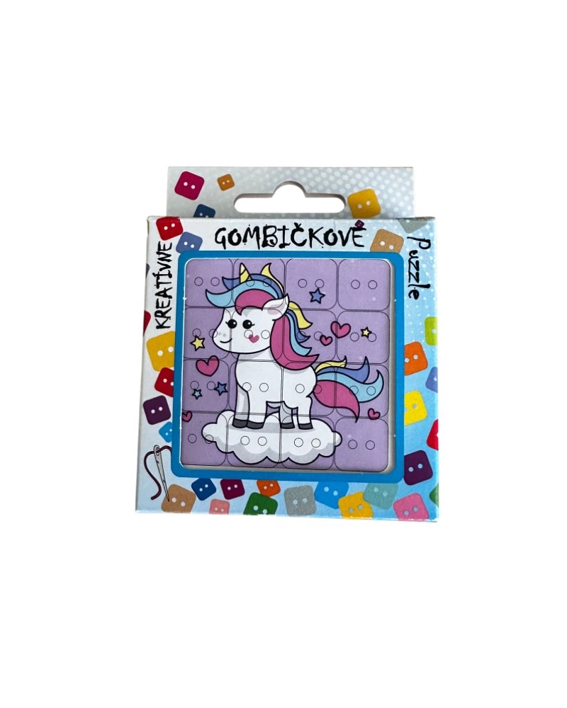 Gombičkové Puzzle – Poník | Mimib