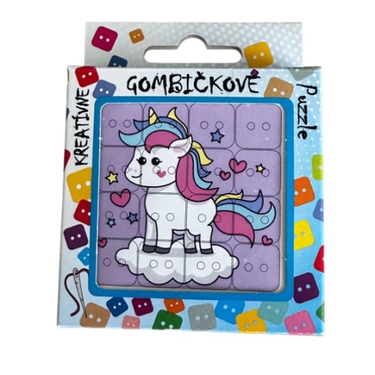 Gombičkové Puzzle – Poník | Mimib