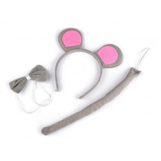 Karnevalová sada - mačka, dalmatín, myška, tiger | Mimib