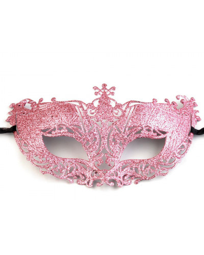 Karnevalová maska - škraboška s glitrami | Mimib