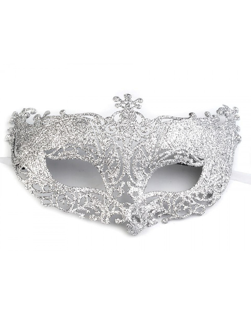 Karnevalová maska - škraboška s glitrami | Mimib