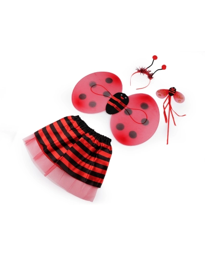 Karnevalový kostým - lienka, včela - 1 sada | Mimib