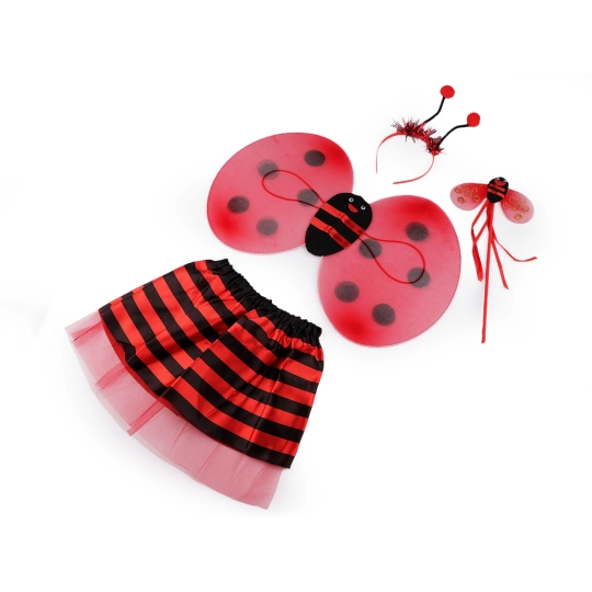 Karnevalový kostým - lienka, včela - 1 sada | Mimib