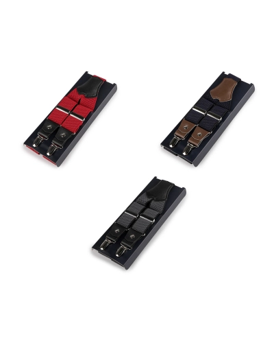 Traky s dvojitým zapínaním šírka 3,5 cm dĺžka 120 cm v krabičke - 1 ks | Mimib