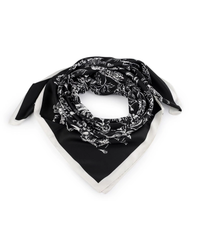 Saténová šatka 90x90 cm - 1 ks | Mimib