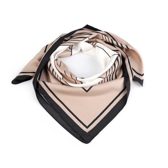 Saténová šatka 90x90 cm - 1 ks | Mimib