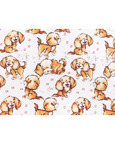 Bavlnená látka / plátno psík - 1 m | Mimib