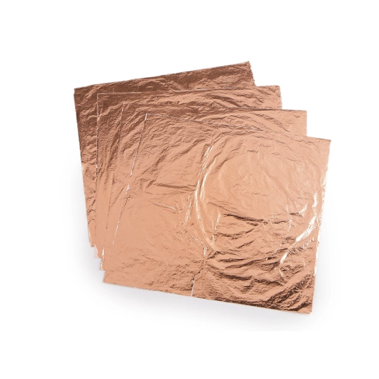 Metalické plátky na zdobenie 14x14 cm - 1 sada | Mimib