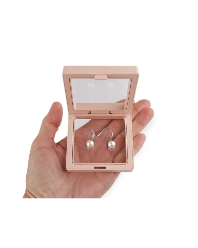 Rámček / krabička s priehľadnou fóliou k originálnemu darčekovému baleniu 7x7 cm - 1 ks | Mimib