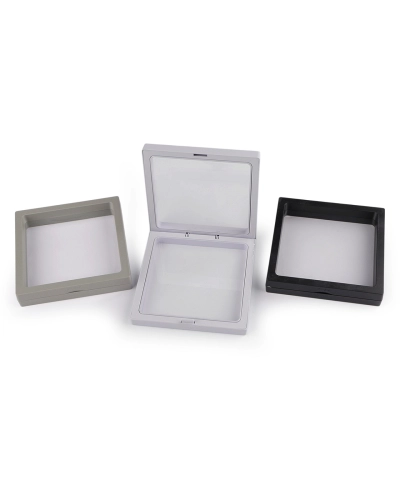 Rámček / krabička s priehľadnou fóliou k originálnemu darčekovému baleniu 11x11 cm - 1 ks | Mimib