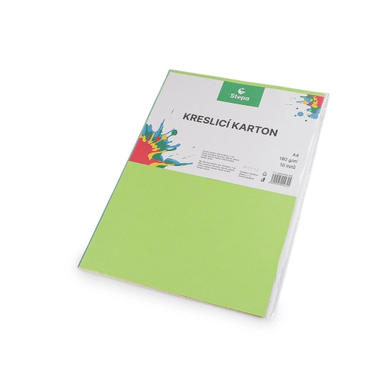 Farebný kresliaci kartón A4 - 1 sáčok | Mimib