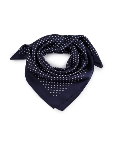 Saténová šatka bodka 65x65 cm - 1 ks | Mimib