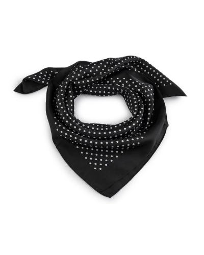 Saténová šatka bodka 65x65 cm - 1 ks | Mimib