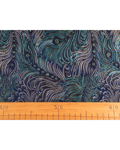 Žakárová látka pre odevy aj dekoráciu - 1 m | Mimib