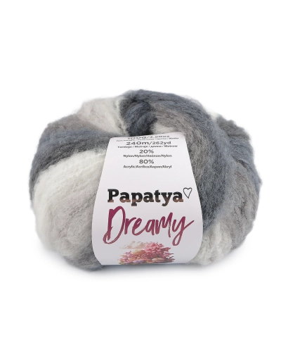 Pletacia priadza Papatya Dreamy 100 g - 1 ks | Mimib