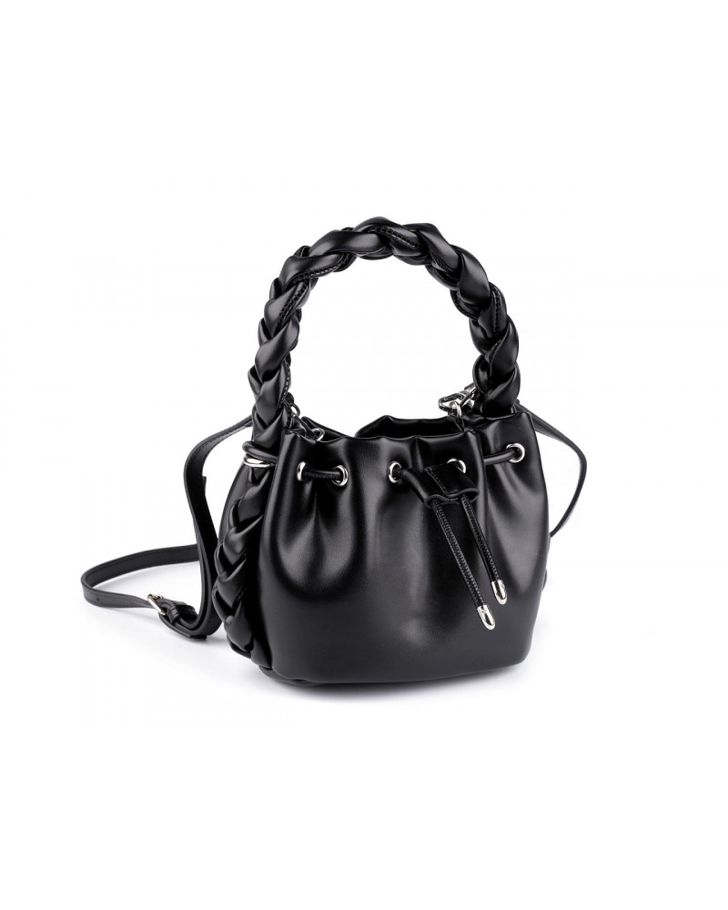 Kabelka so spleteným uchom 22x16 cm - 1 ks | Mimib