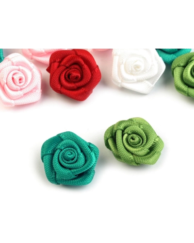 Saténová ruža Ø15 mm - 10 ks | Mimib