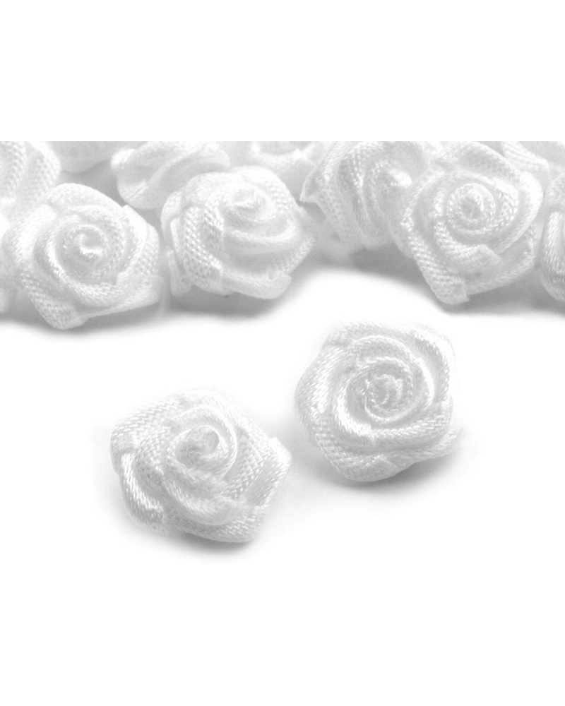 Saténová ruža Ø15 mm - 10 ks | Mimib