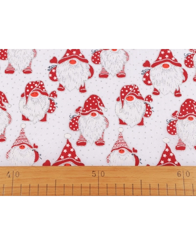 Vianočná dekoračná metráž škriatok s glitrami - 1 m | Mimib