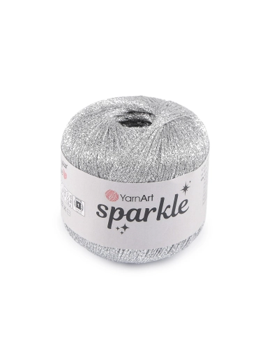 Pletacia priadza Sparkle s lurexom 25 g - 1 ks | Mimib