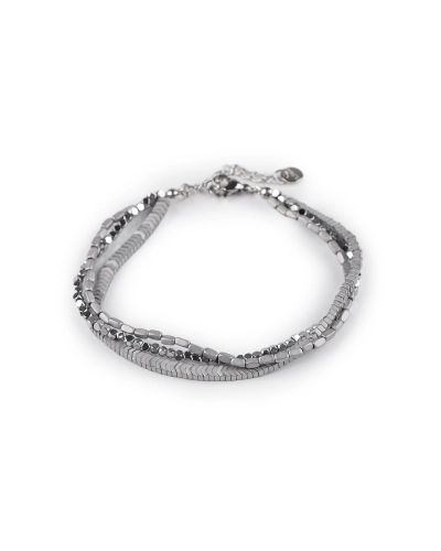 Náramok z hematitu trojitý - 1 ks | Mimib