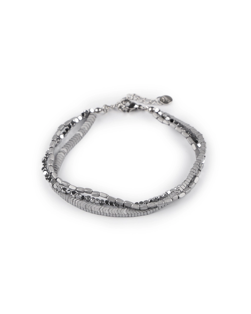 Náramok z hematitu trojitý - 1 ks | Mimib