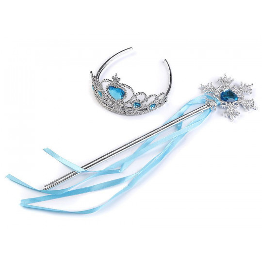 Karnevalová sada / korunka - ľadová kráľovná | Mimib