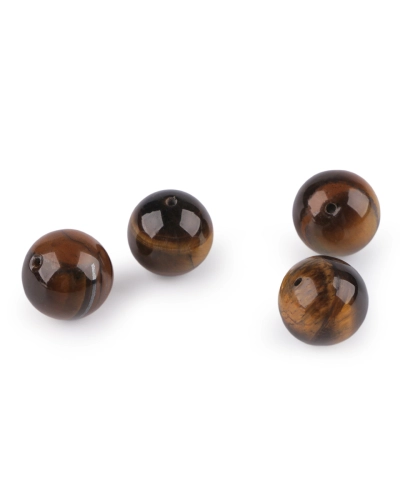 Tigrie oko, minerálne korálky Ø12 mm - 4 ks | Mimib