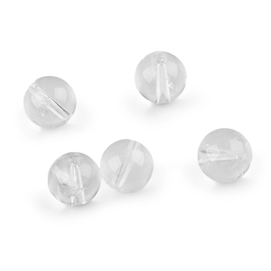Krištáľ, minerálne korálky Ø10 mm - 5 ks | Mimib